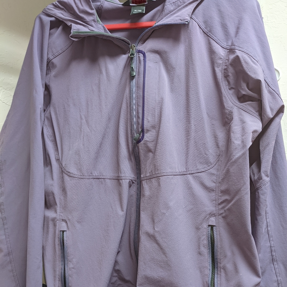 Outdoor Research XL purple lightweight jacket stretch